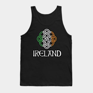 Celtic Knot C Ireland St Paddys Day Tank Top